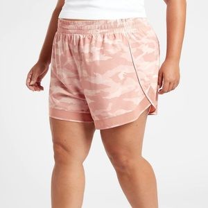 Athletha Printed Mesh Racer Run Short 4"